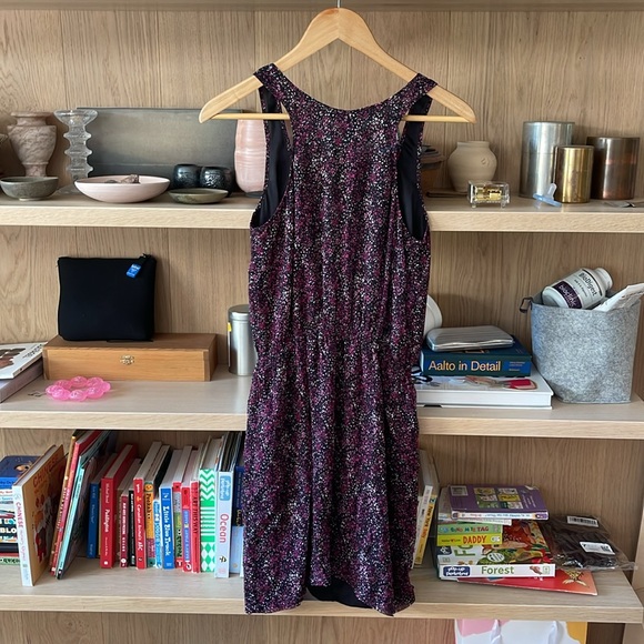 Charlie Jade Silk Racerback Romper - Picture 2 of 5